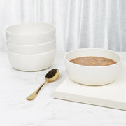 Minto Melamine Soup Bowl Set of 4 in Beige Colour - HomeTown