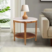 Siam Acacia Wood Night Stand in Honey Colour - HomeTown