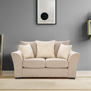 Perth Fabric Two Seater Sofa in Beige Colour - HomeTown