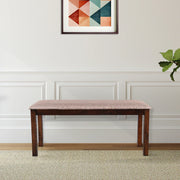 Aravali Rubberwood Six Seater Dining Bench in Antique Cherry Colour - HomeTown