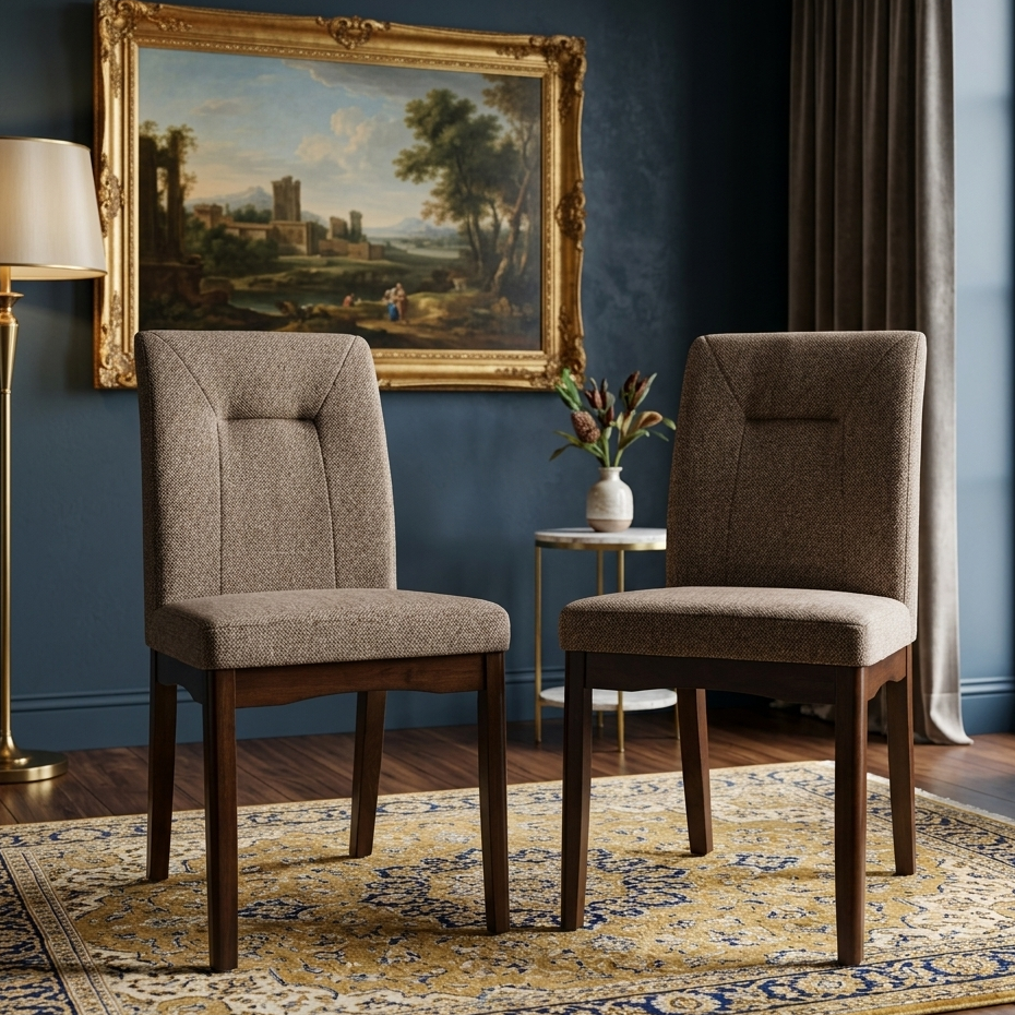 STONITA DINNING CHAIR SET OF 2 COPPER