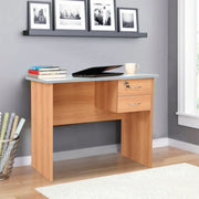 Simply Study Table in Honey + White Colour - HomeTown