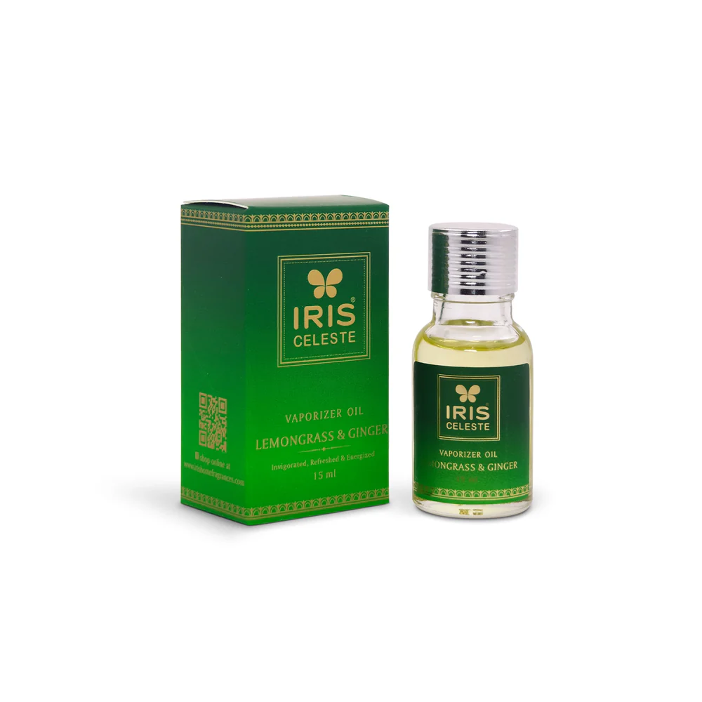Iris Celeste Vaporizer Oil 15ml in Light Rose - Essential Oil Vaporizer Refill