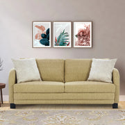 Grace Fabric Three Seater Sofa - HomeTown