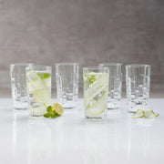 Cairo Glass Water Glass Set of 6 in Transparent Colour - HomeTown