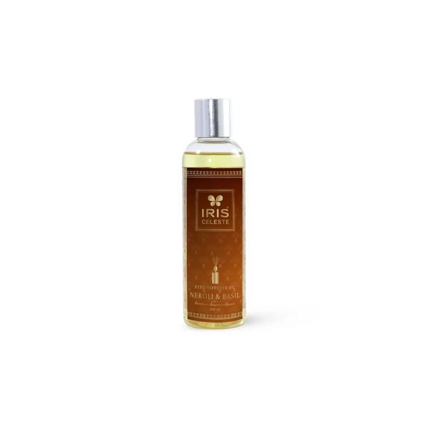 Iris Celeste Reed Diffuser Oil in Navy Blue Colour - Premium Reed Diffuser Oil dimensions