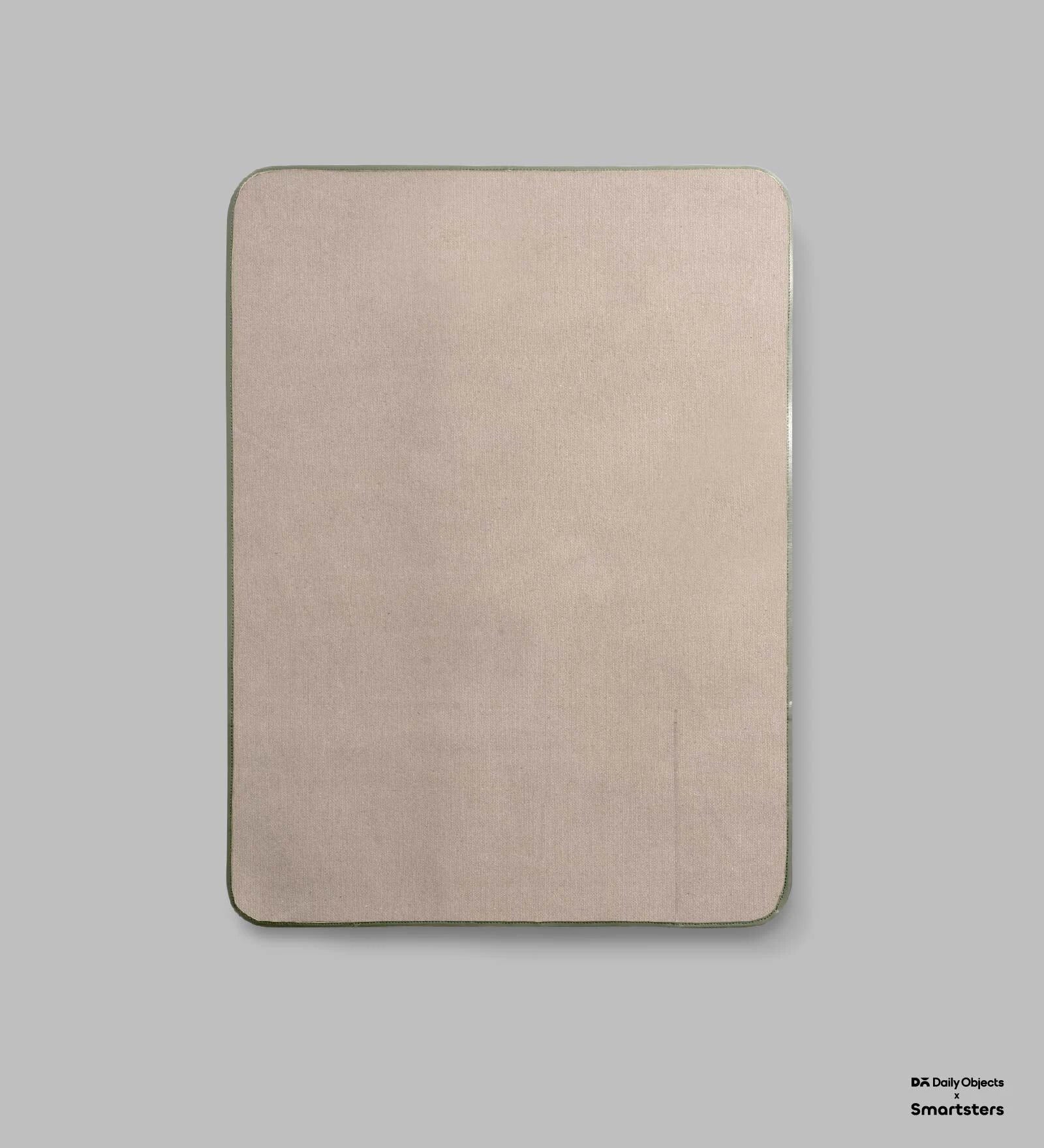 Beige Kangaroo Canvas Bed Pocket