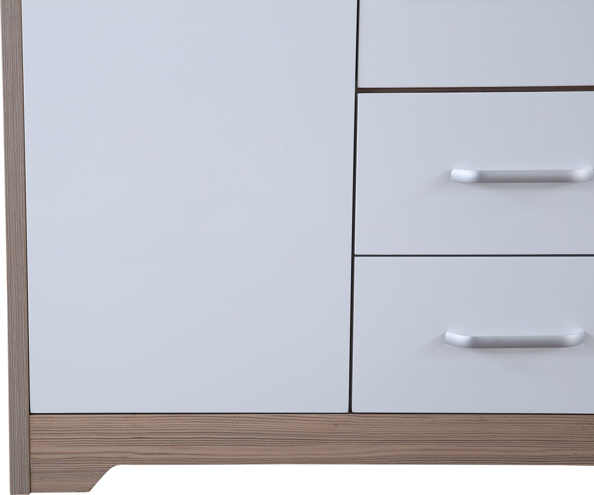 Ambra Three door Wardrobe in Oak Colour