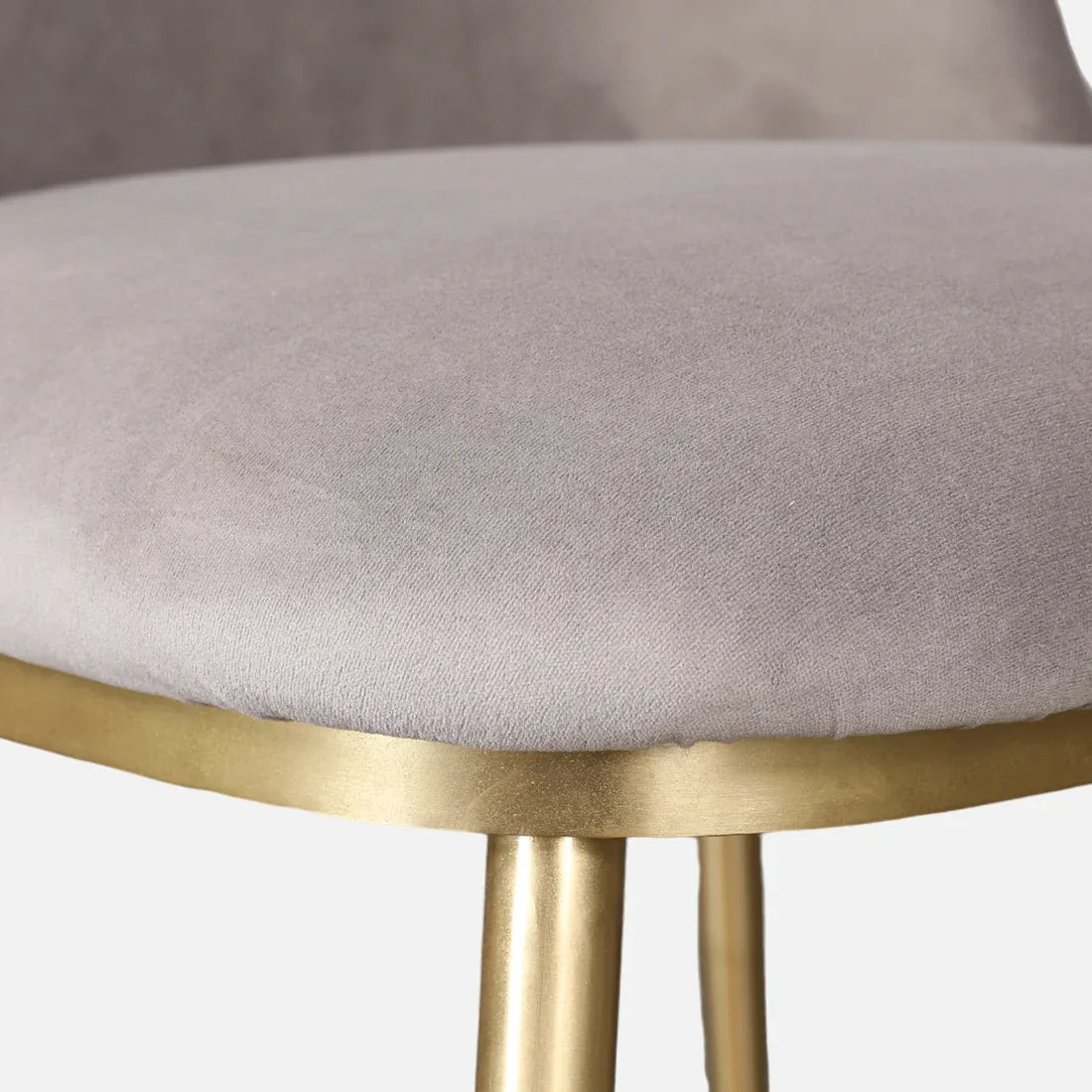 Palatine Marble Top Six Seater Dining Set in White & Grey Colour - HomeTown