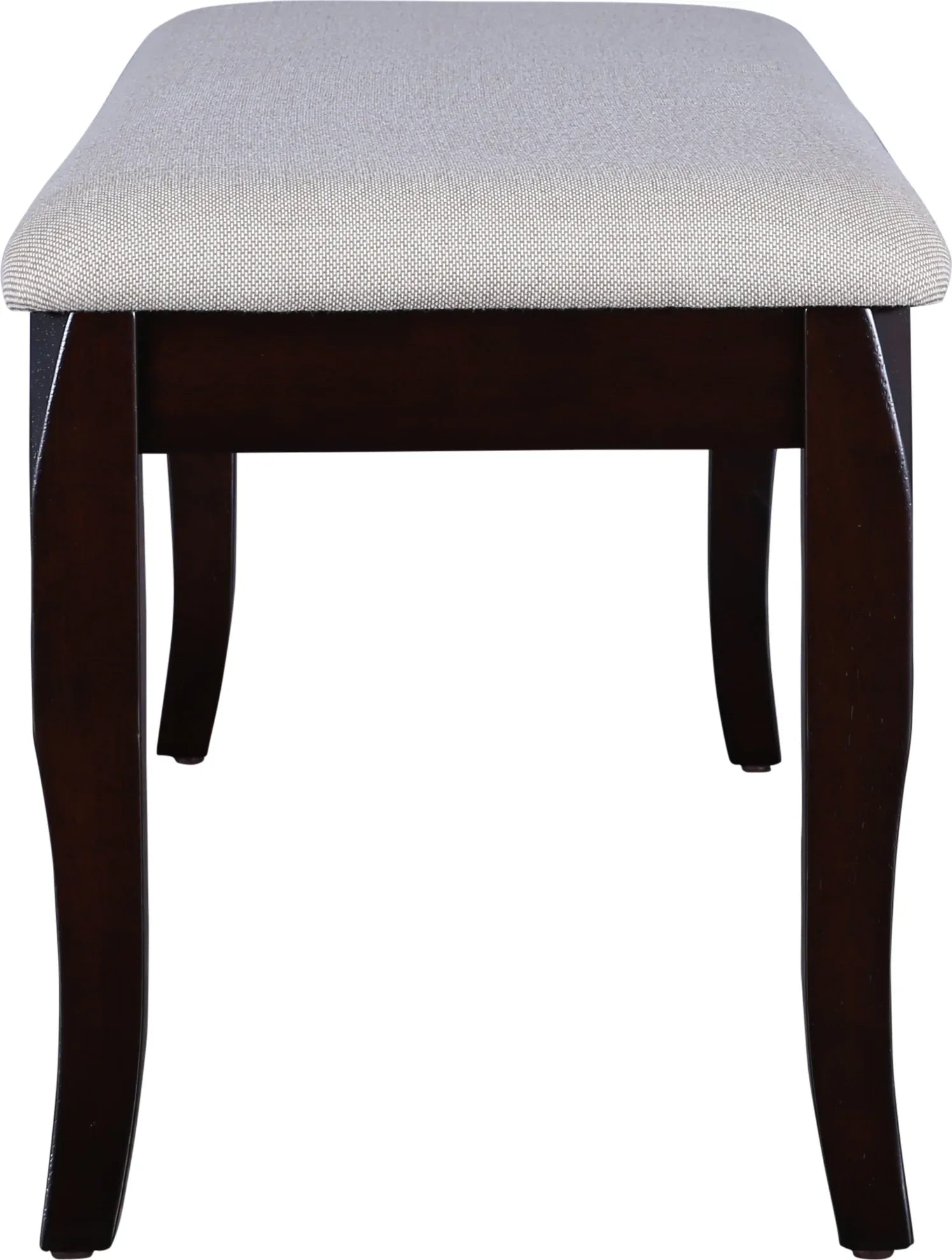 Cardiff Solidwood 6 Seater Dining Set with Bench in Expresso Colour - HomeTown