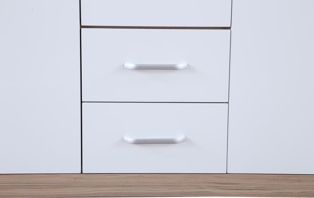 Ambra Three door Wardrobe in Oak Colour