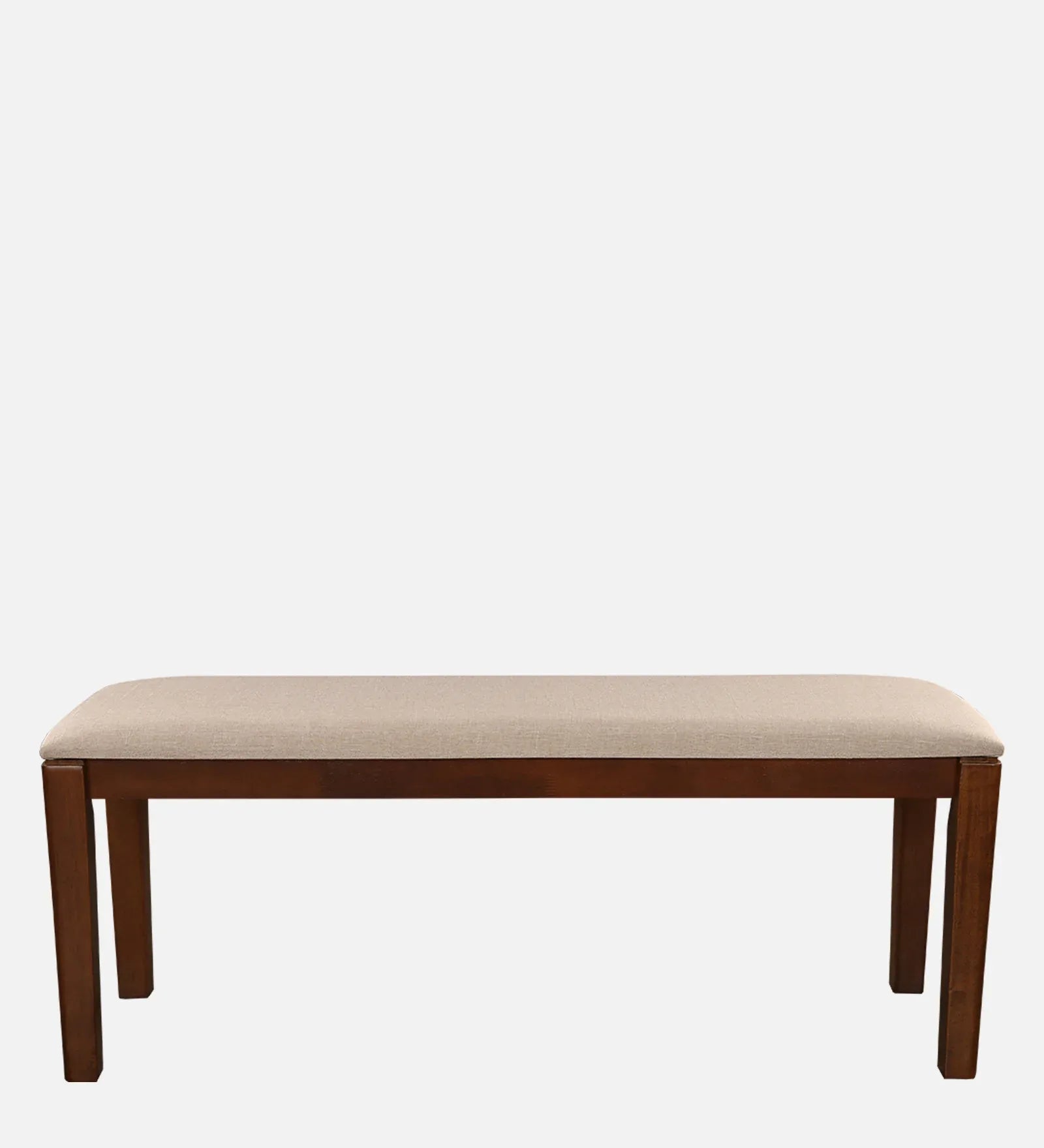 Quest Marble Top Six Seater Dining Set With Bench in Walnut Colour - HomeTown