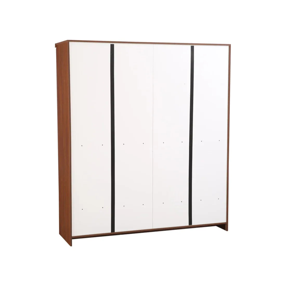 Ultima 4 door wardrobe in Walnut Finish - HomeTown
