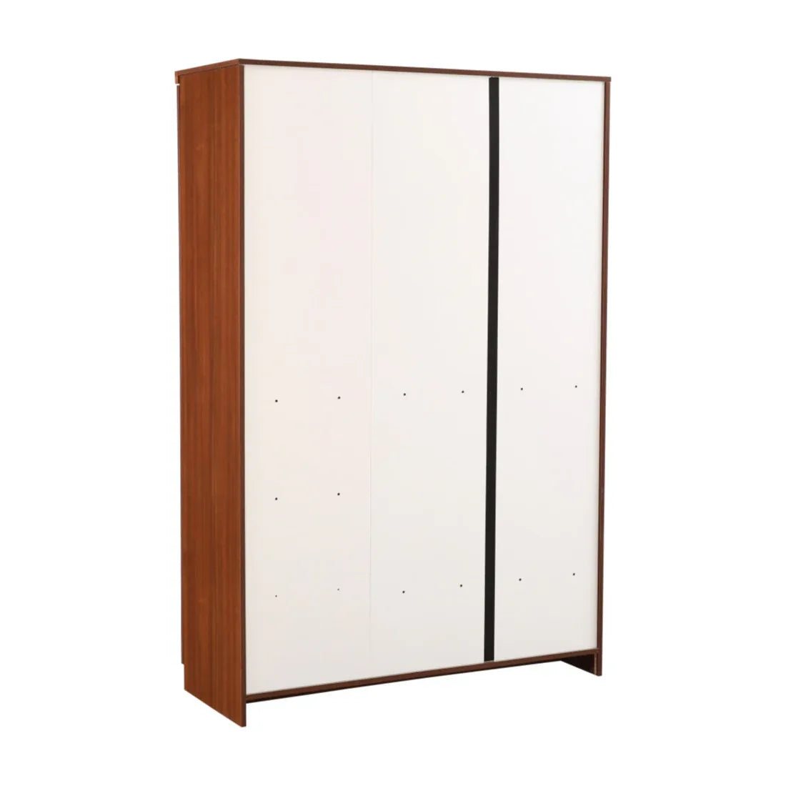 Ultima 3 door wardrobe in Walnut Finish - HomeTown