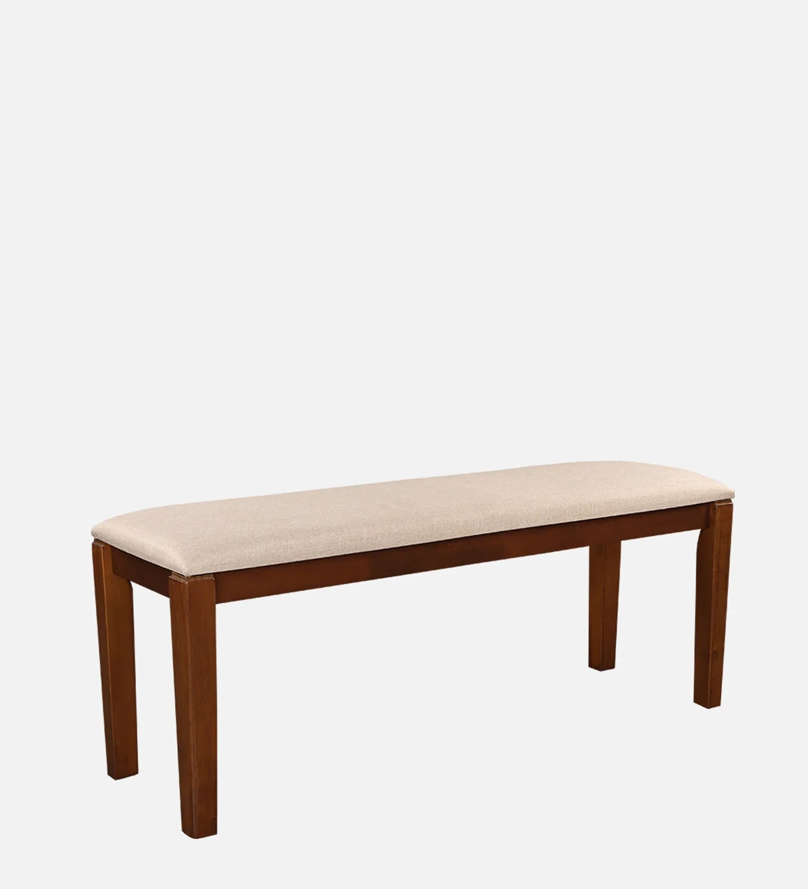 Quest Marble Top Six Seater Dining Set With Bench in Walnut Colour - HomeTown