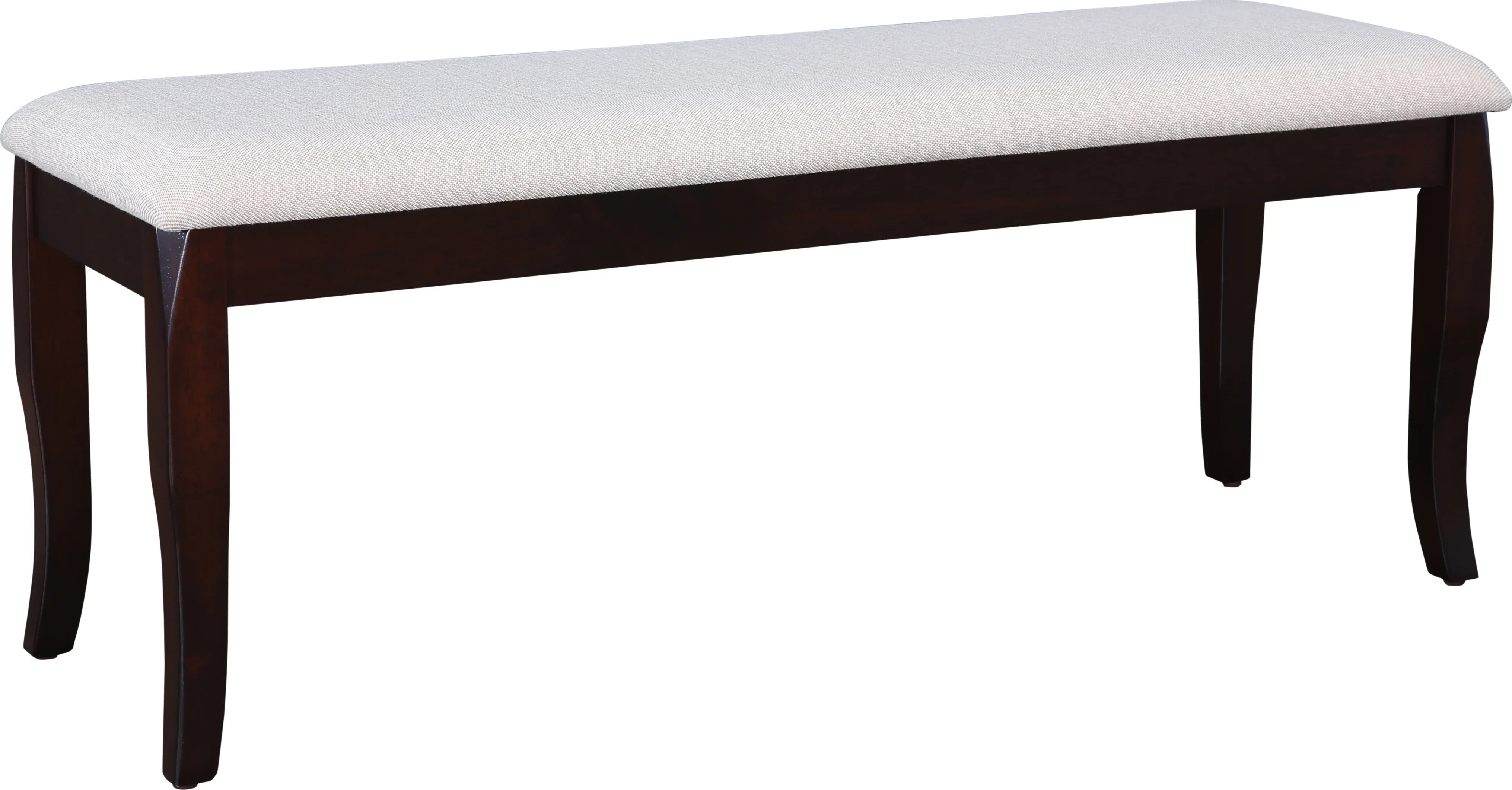 Cardiff Solidwood 6 Seater Dining Set with Bench in Expresso Colour - HomeTown