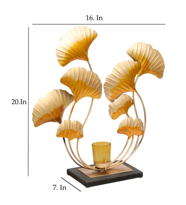 Vedas T Aiza Table Decor with Candle Holder dimensions