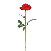 Aura Polyester Flowers in Red Colour - HomeTown