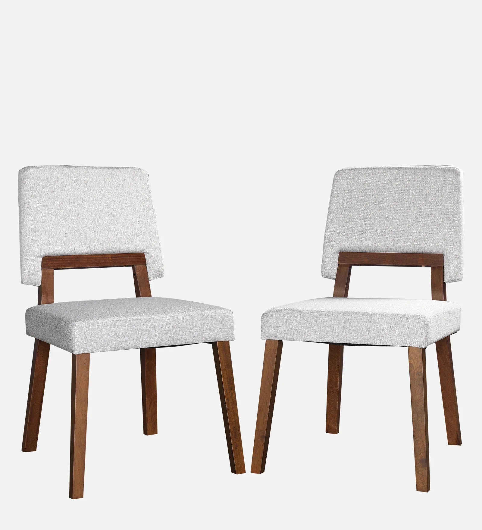 Lillian Solidwood Dining Chair Set Of 2 in Walnut Colour - HomeTown
