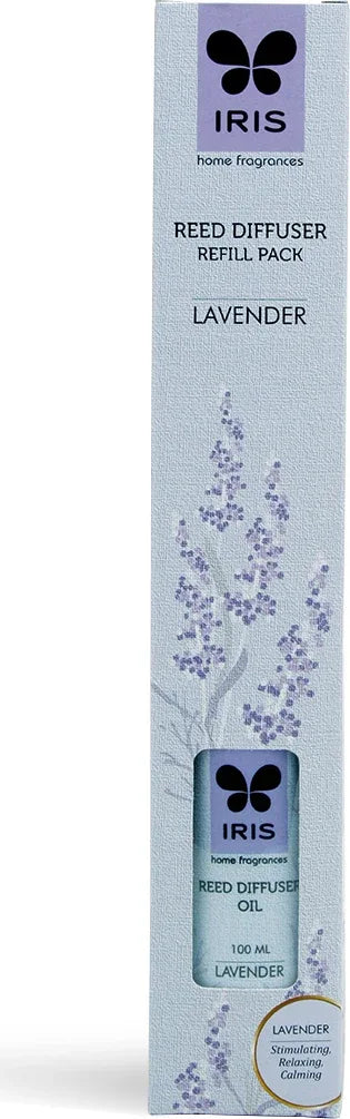 Reed Diffuser Refill Scented Oil In Aluminium Bottle in Lavender Colour - HomeTown