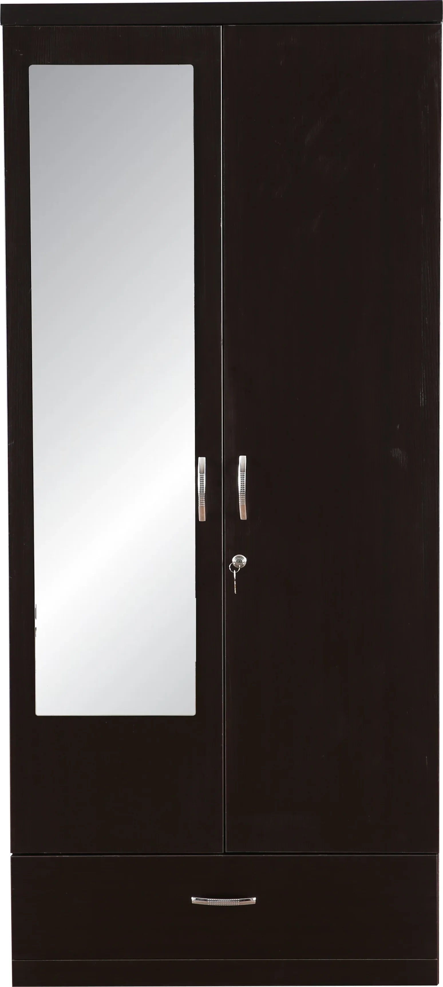 Utsav Two Door Wardrobe with Mirror - HomeTown