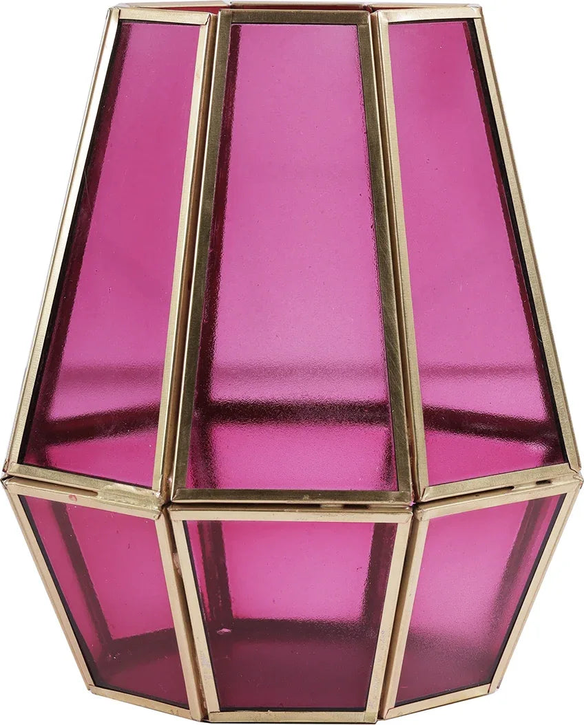 Darbar Metal Lanterns 18Cm in Gold Colour - HomeTown