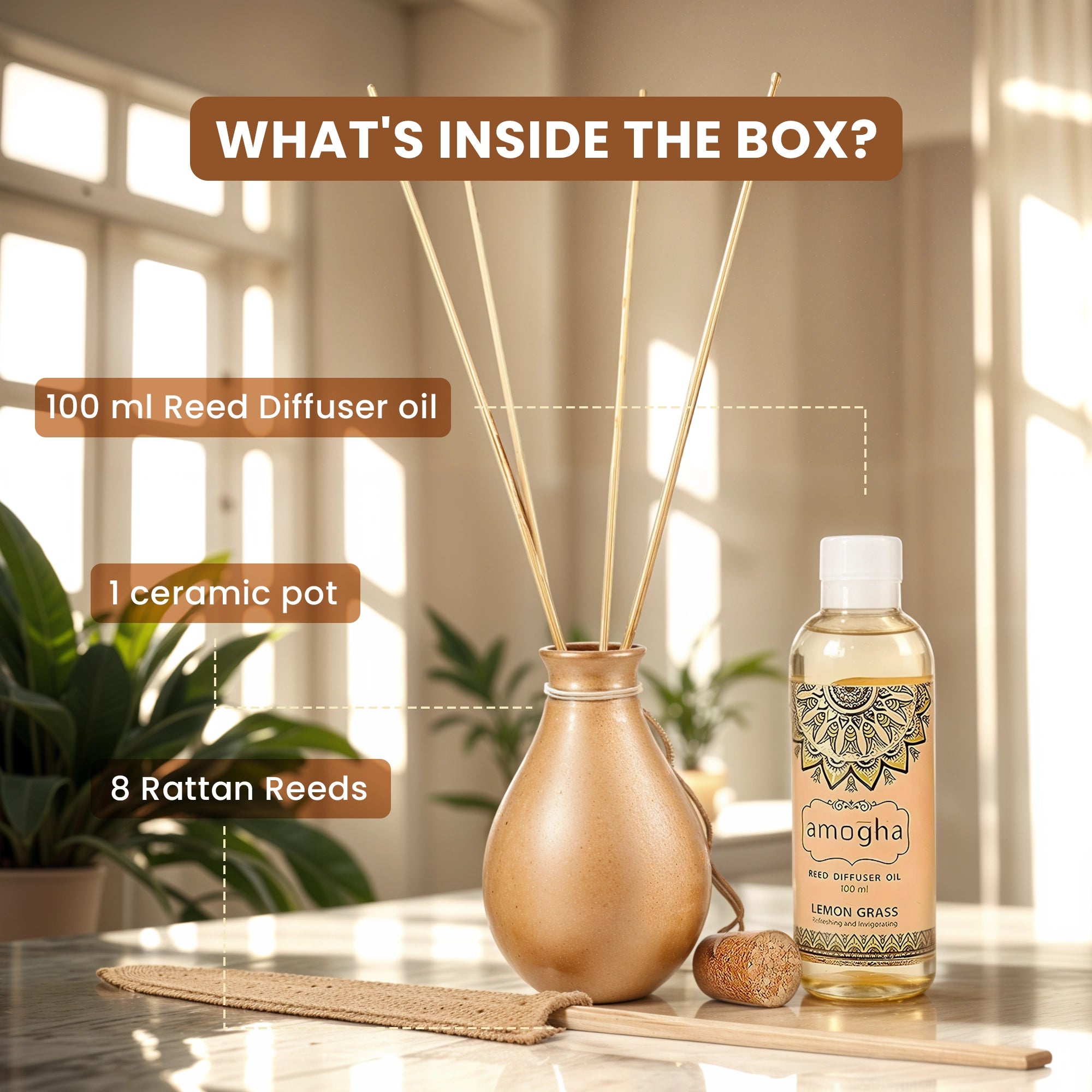 AMOGHA REED DIFFUSER INRD0103LG