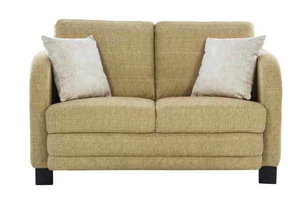 Grace Fabric Sofa 2 Seater Olive dimensions