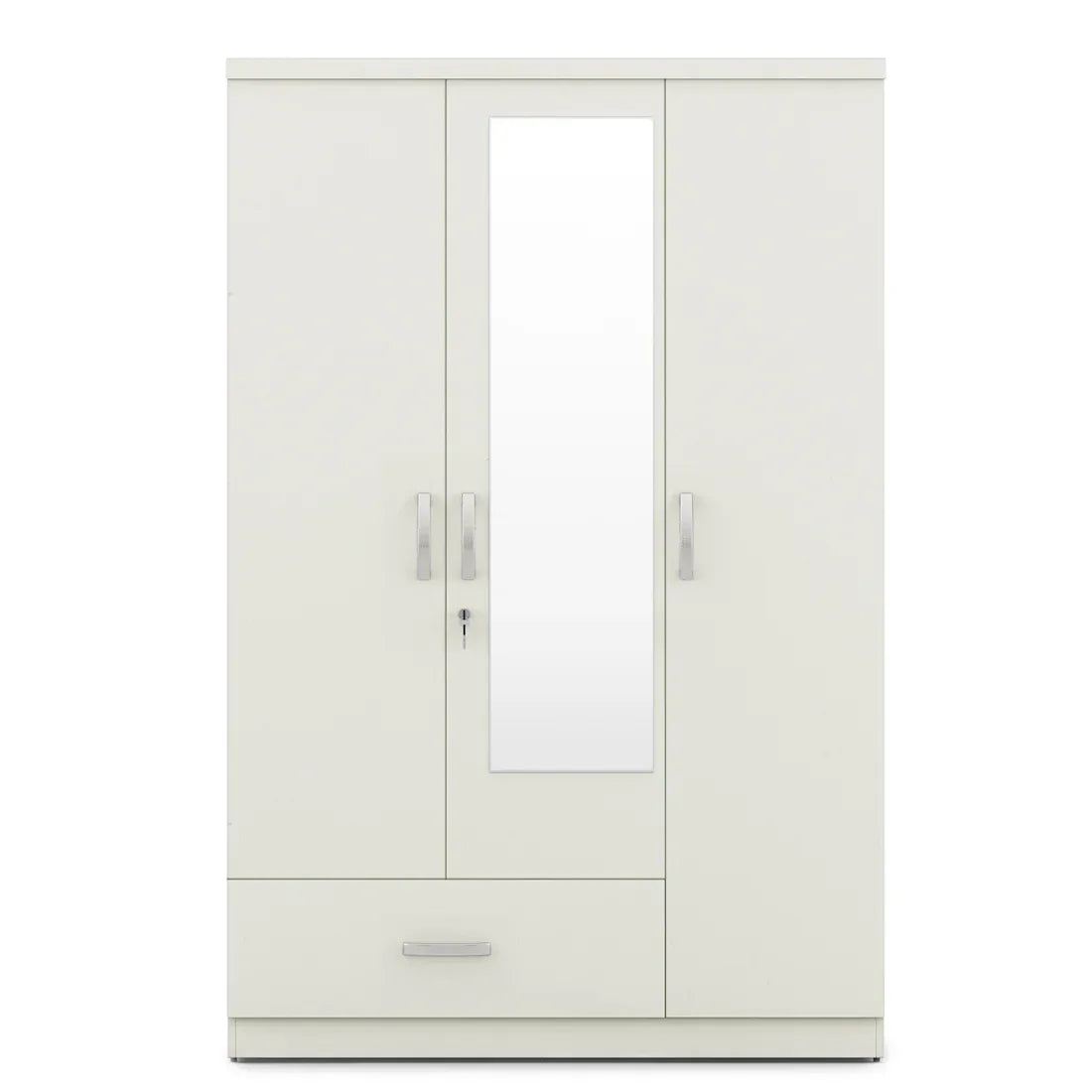 Utsav Three Door Wardrobe with Mirror
