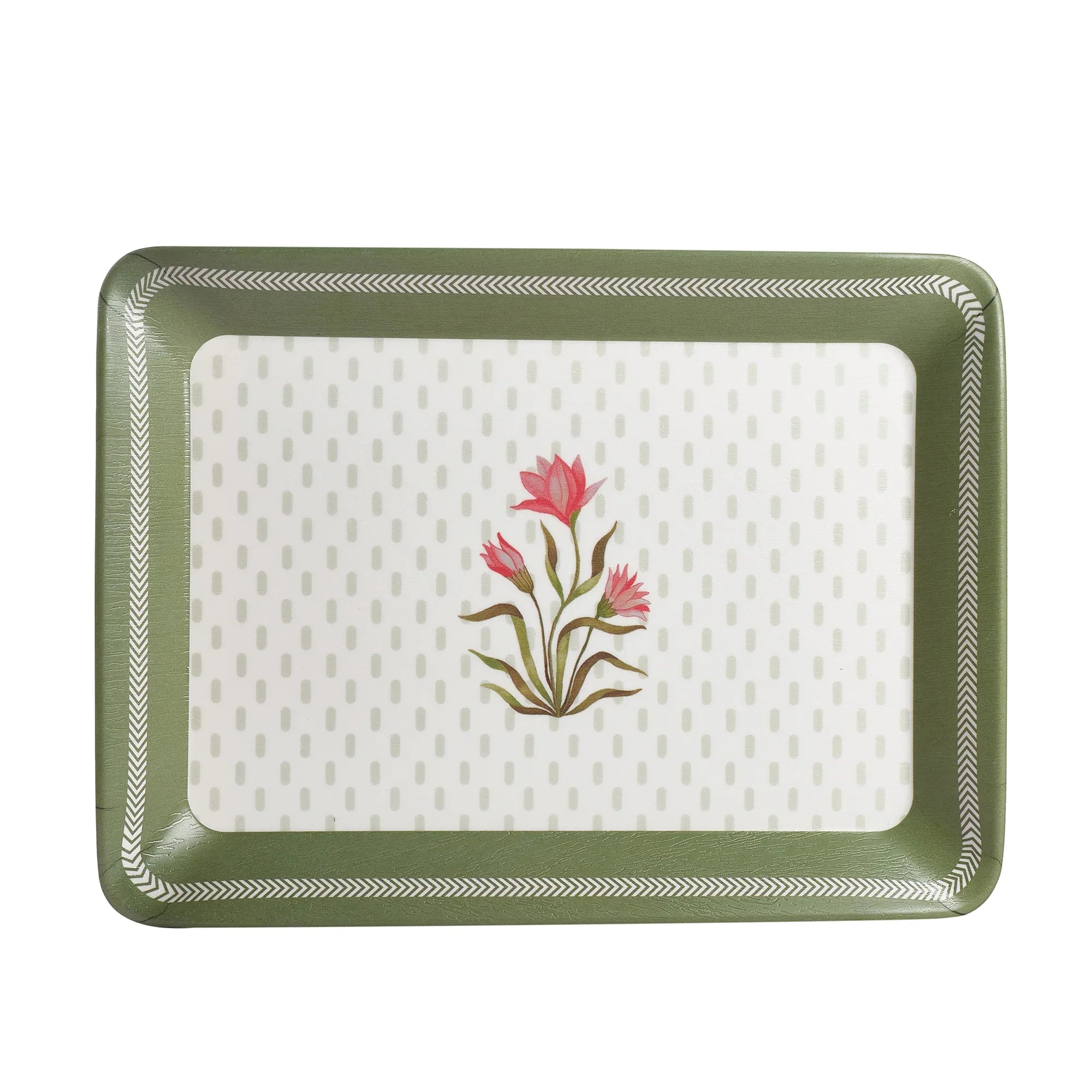 Nelumbra Melamine Medium Tray in Multi Colour - HomeTown