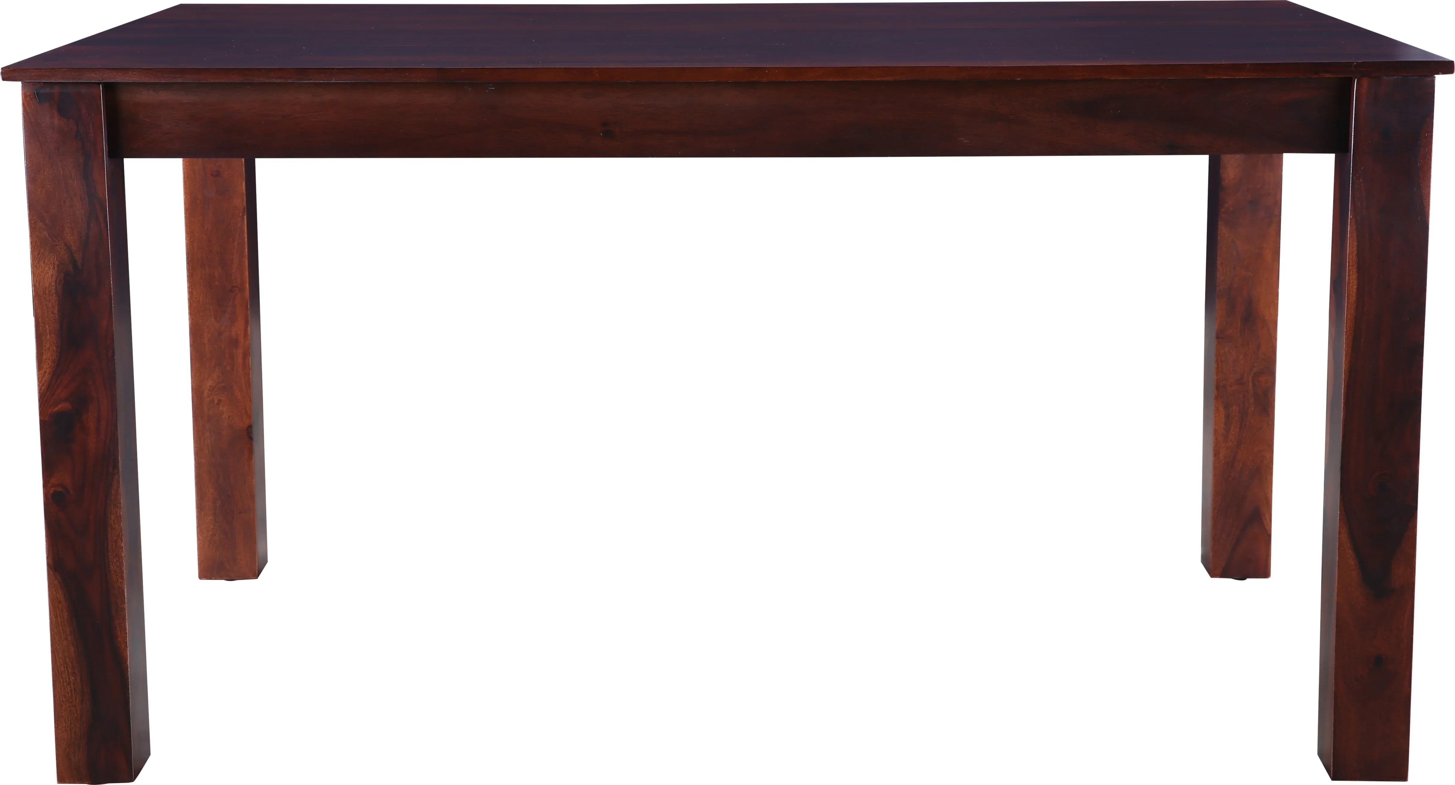 Jaxon Solidwood Six Seater Dining Table in Teak Colour - HomeTown