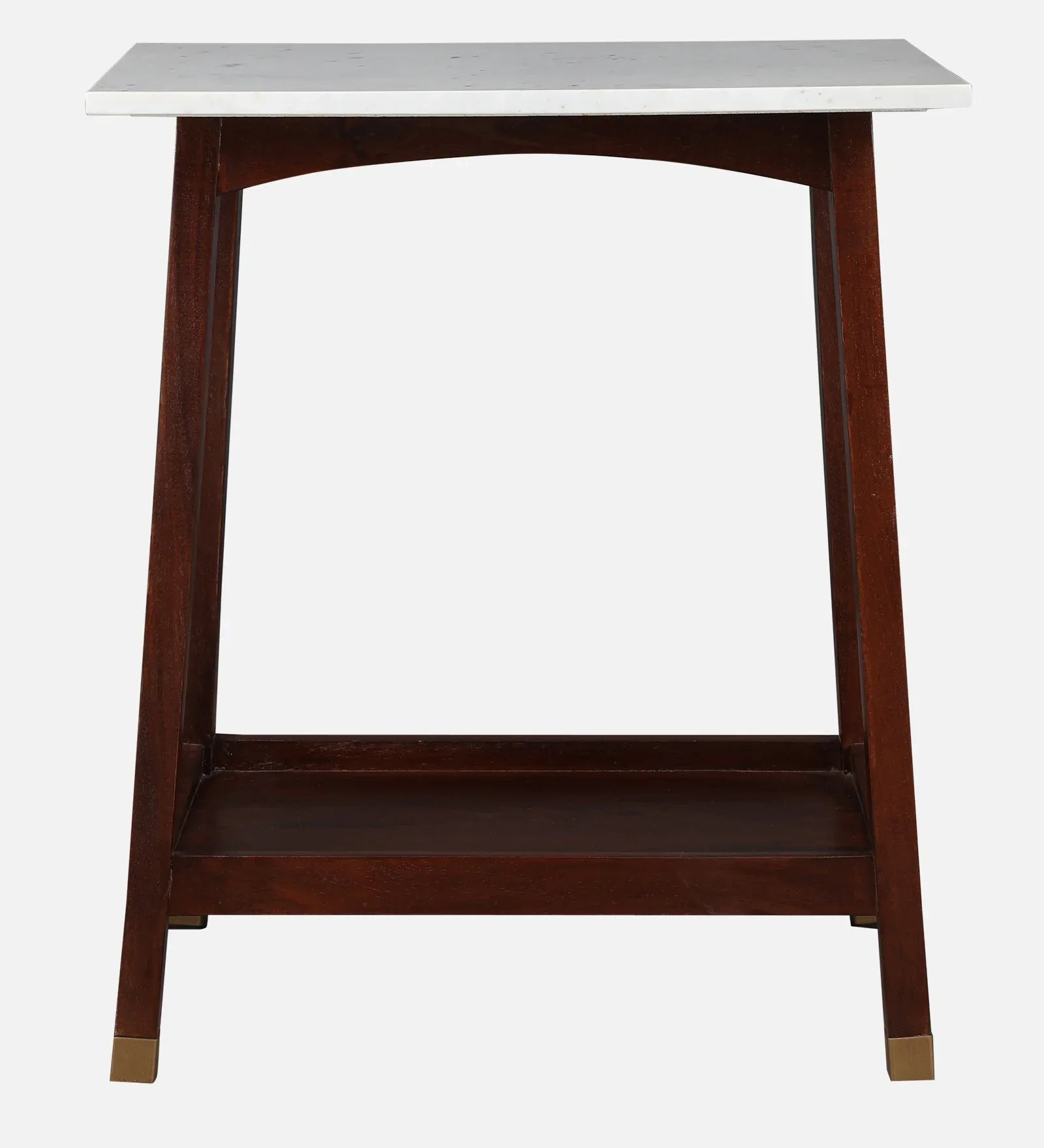 Dante Solid Wood Side Table in Walnut Colour - HomeTown