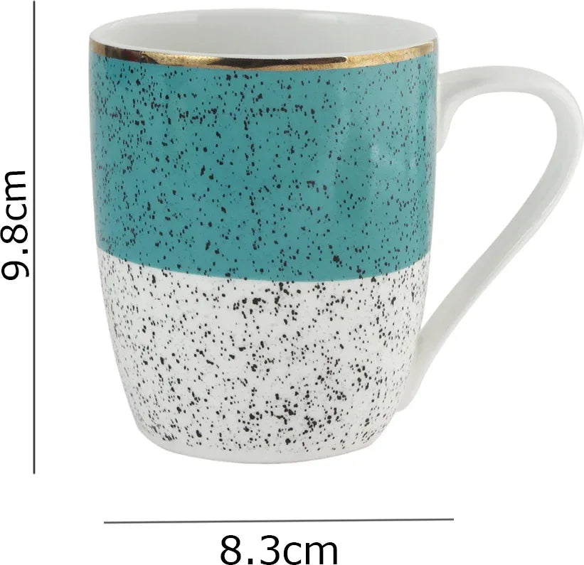 Bahamas Bone China Single Coffee Mug 310 Ml in Multi Colour - HomeTown
