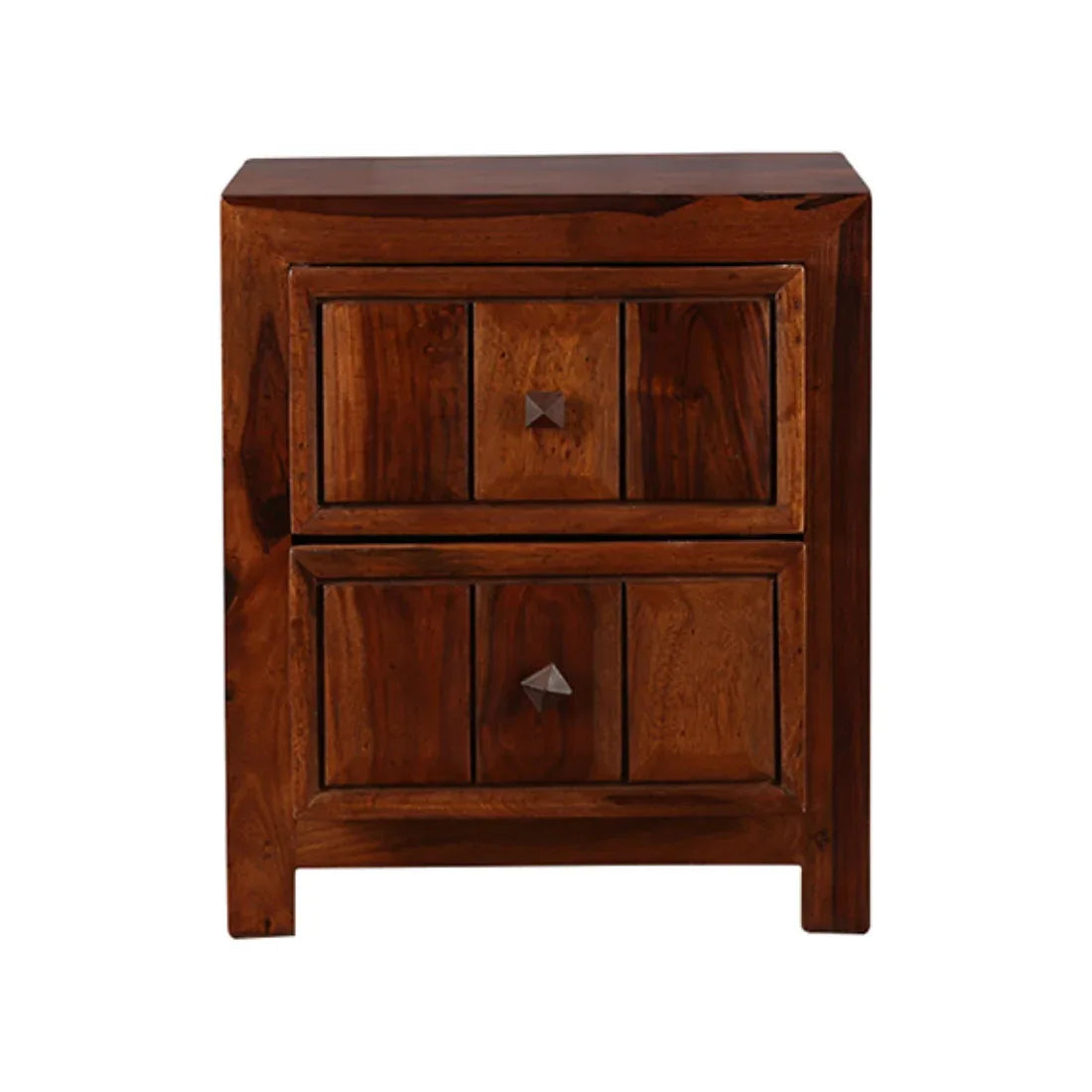Woodrow Sheesham Wood(Rosewood) Night Stand in Honey Colour - HomeTown