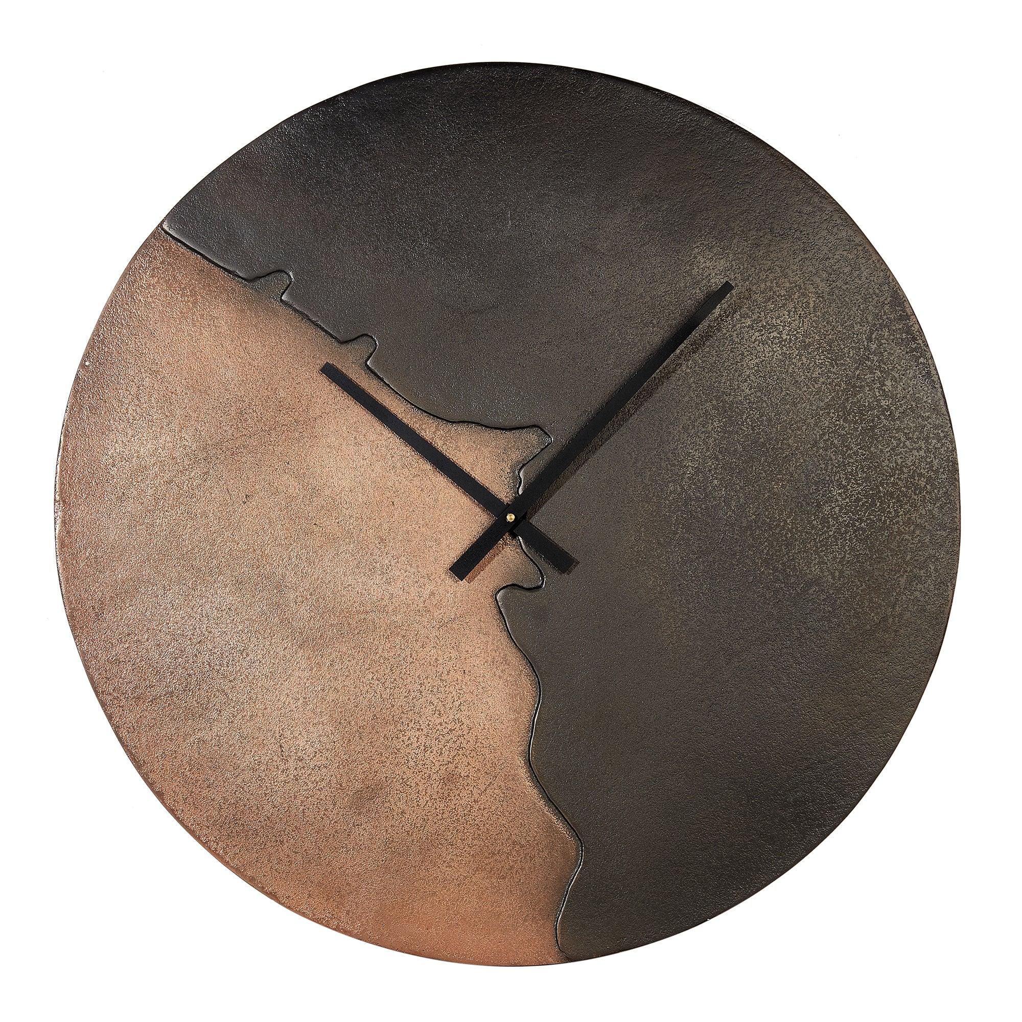 Magna Metal Clocks 58 Cm in Copper Colour - HomeTown