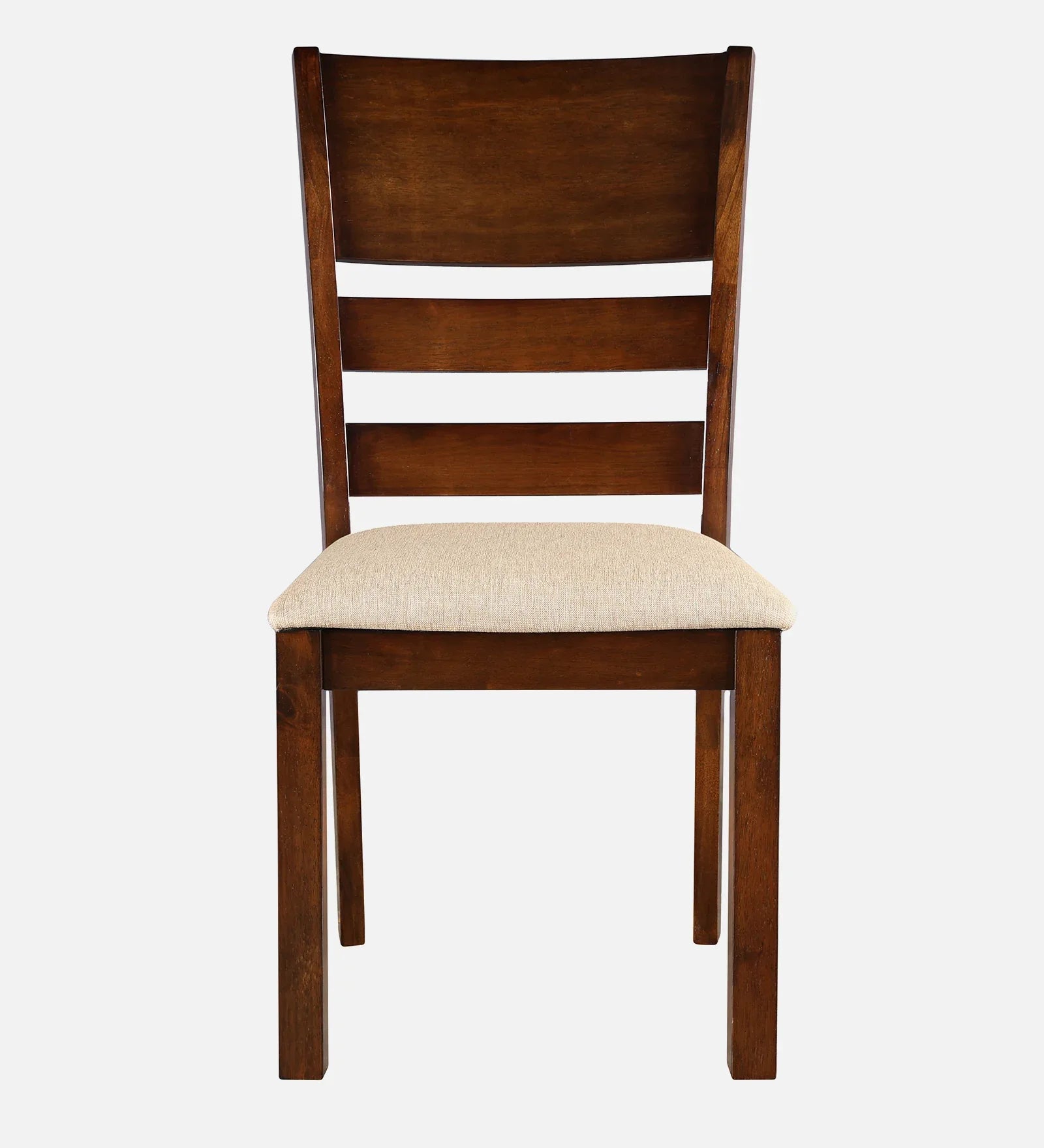 Shore Rubber Wood Dining Chair Set Of 2 in Rio Brown Colour - HomeTown