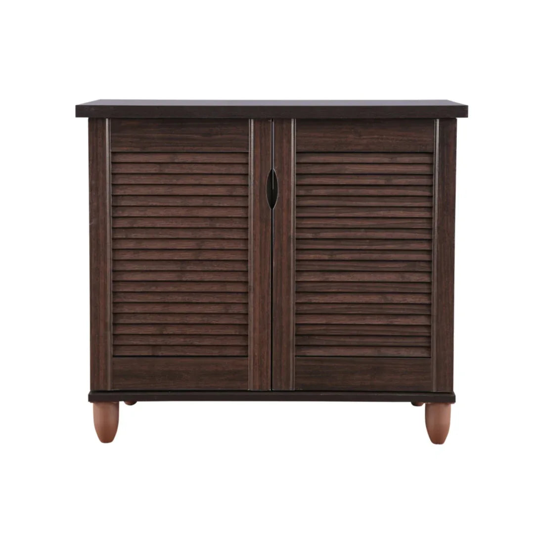 Riveria Engineered Wood Shoe Rack in Wenge Colour - HomeTown