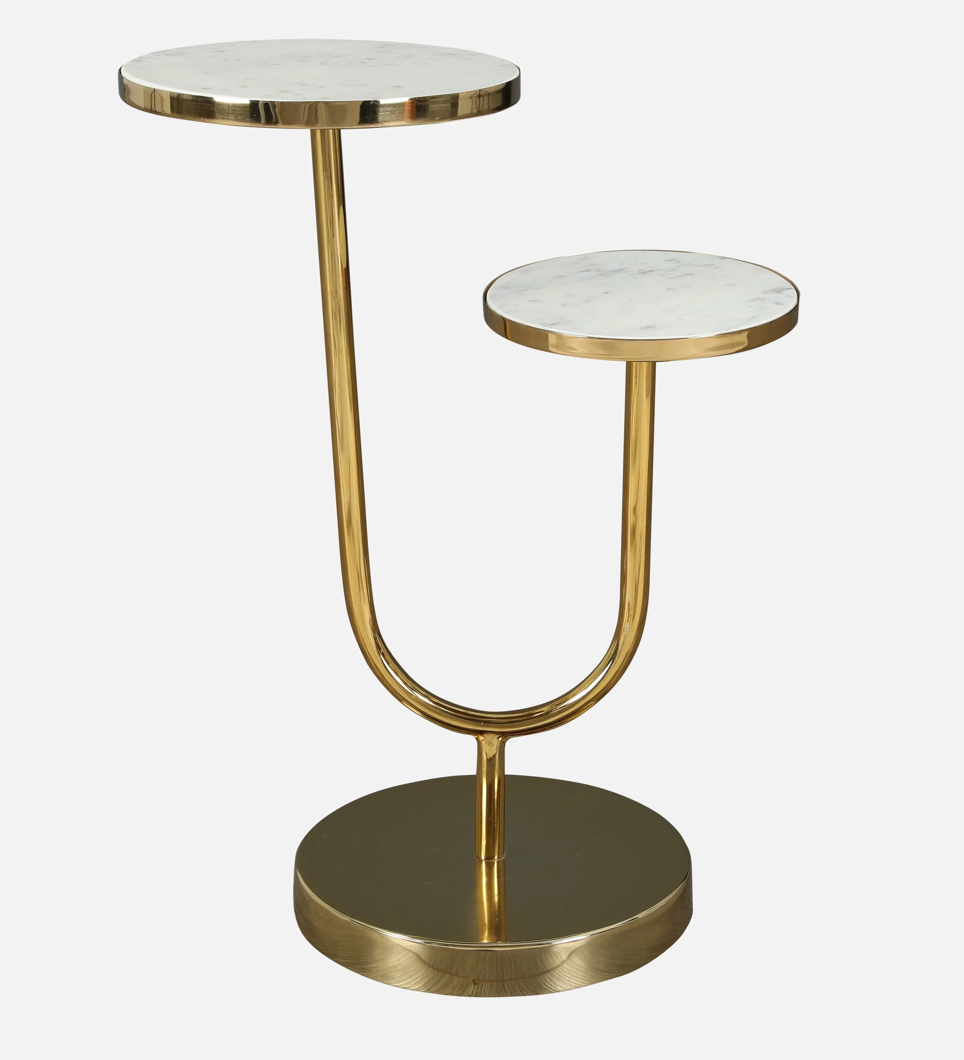 Marcel Metal Table in Gold Colour - HomeTown