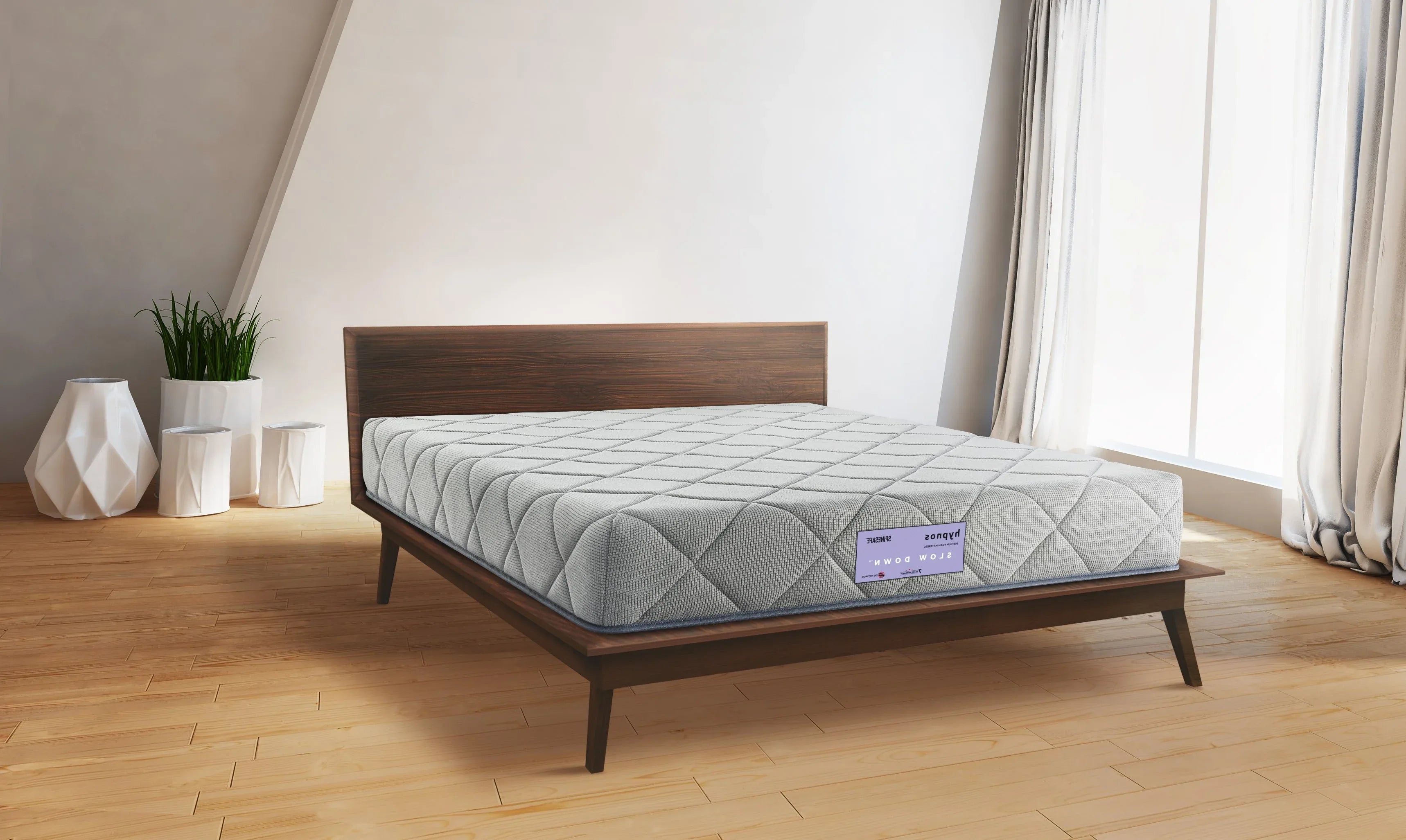 Spinesafe PU Foam Queen Mattress in Assorrted Colour - HomeTown