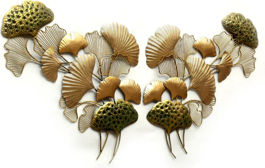 Wall Decor Metal Luv Ginko Left & Right by Vedas - HomeTown