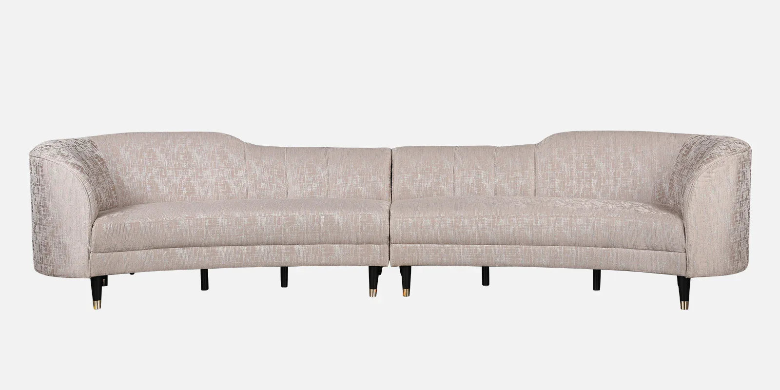 Elysium Fabric Lounger in Grey Colour - HomeTown