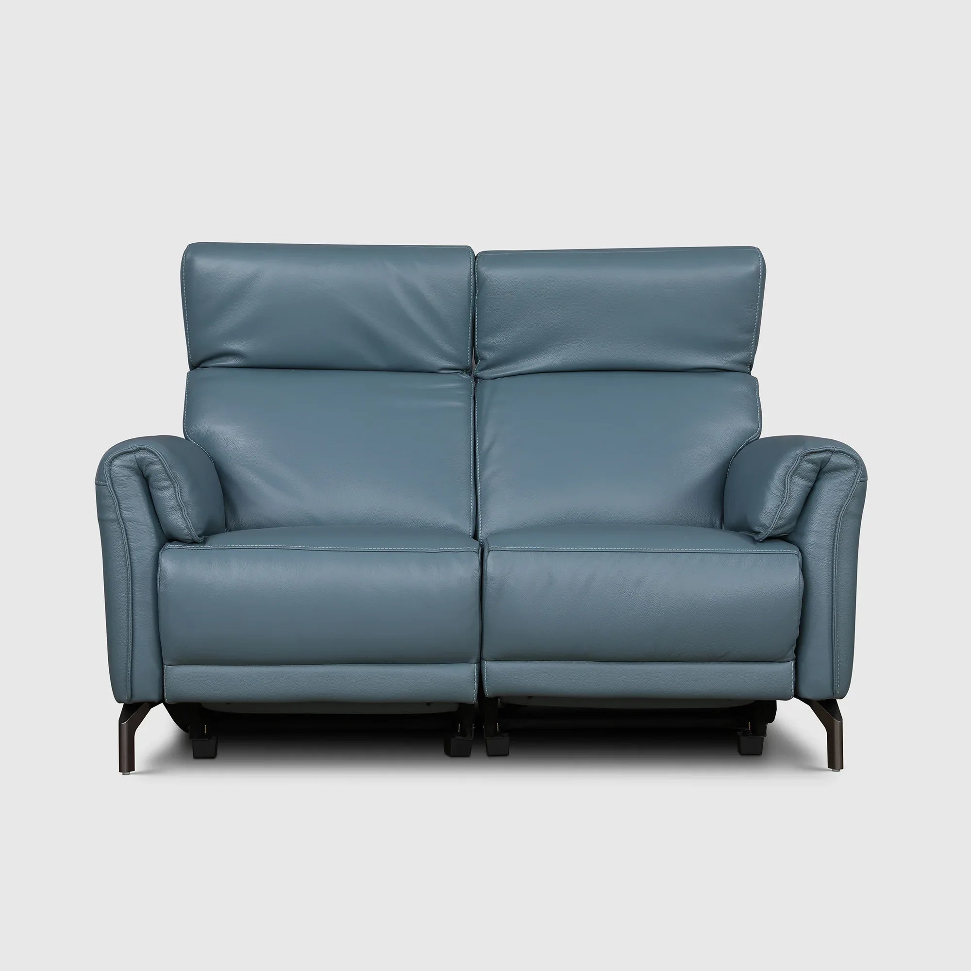 Emilia Half Leather Two Seater Electric Recliner - HomeTown