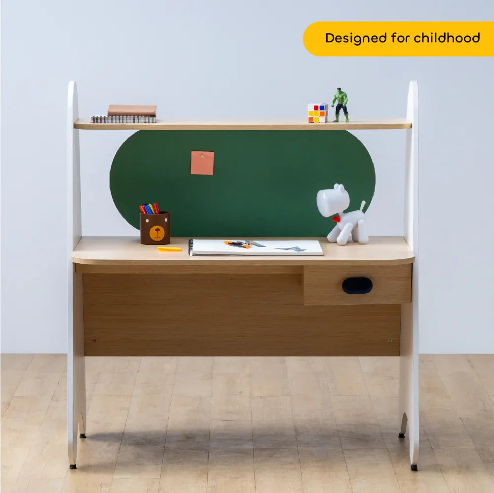 Wizkid Study Desk in Green Colour - HomeTown