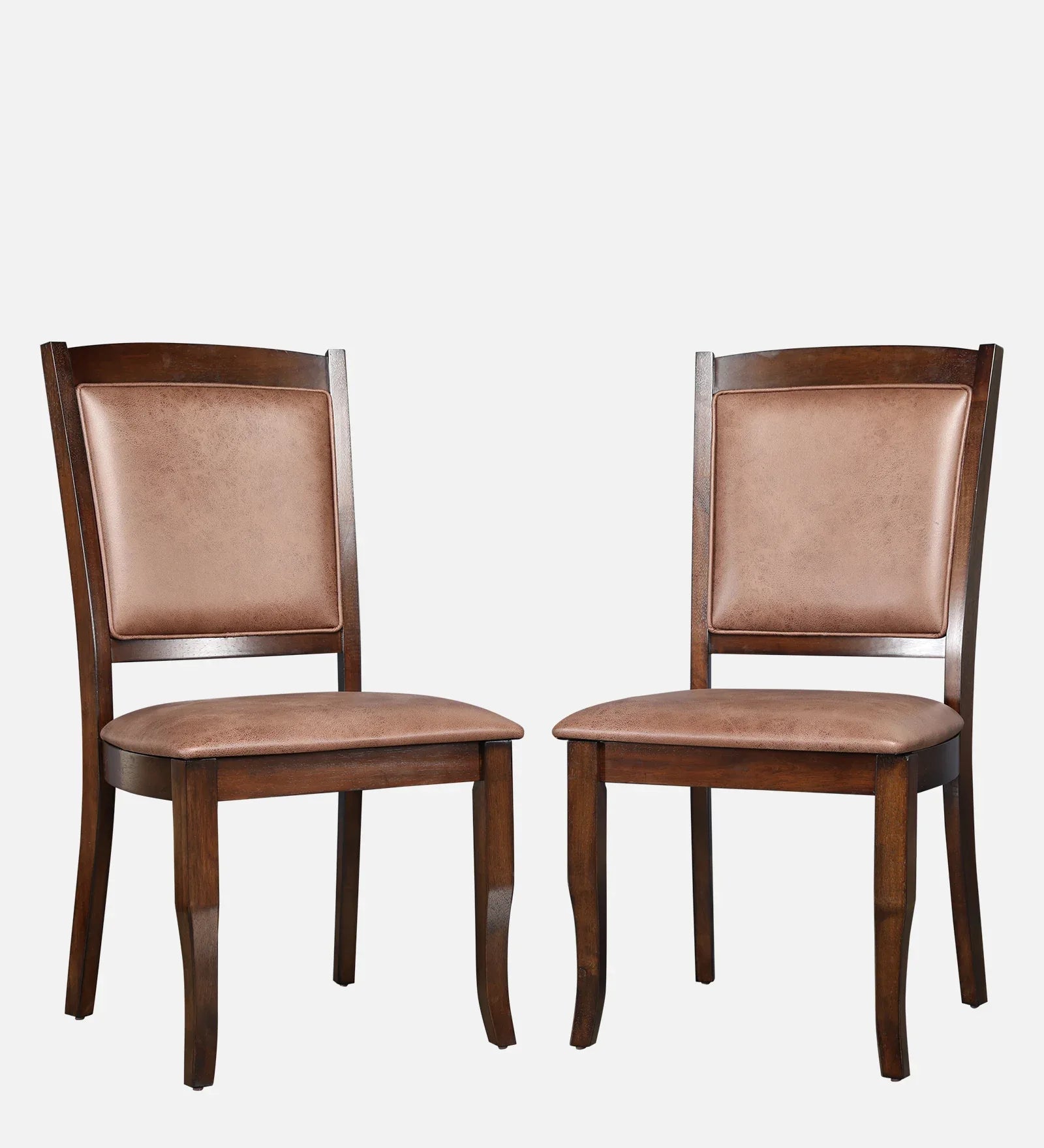Nexus Solidwood Dining Chair Set Of 2 in Antique Cherry Colour - HomeTown