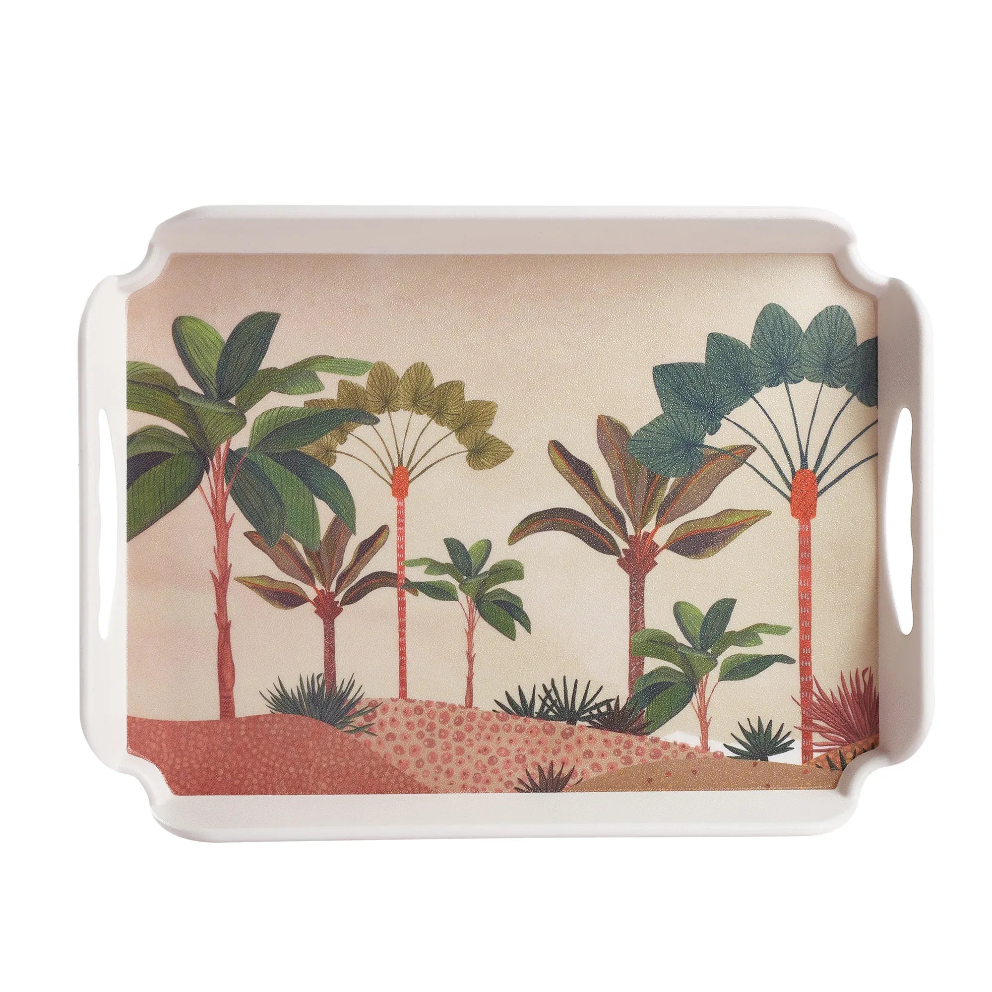 Oasis Melamine Medium Tray in Multi Colour - HomeTown