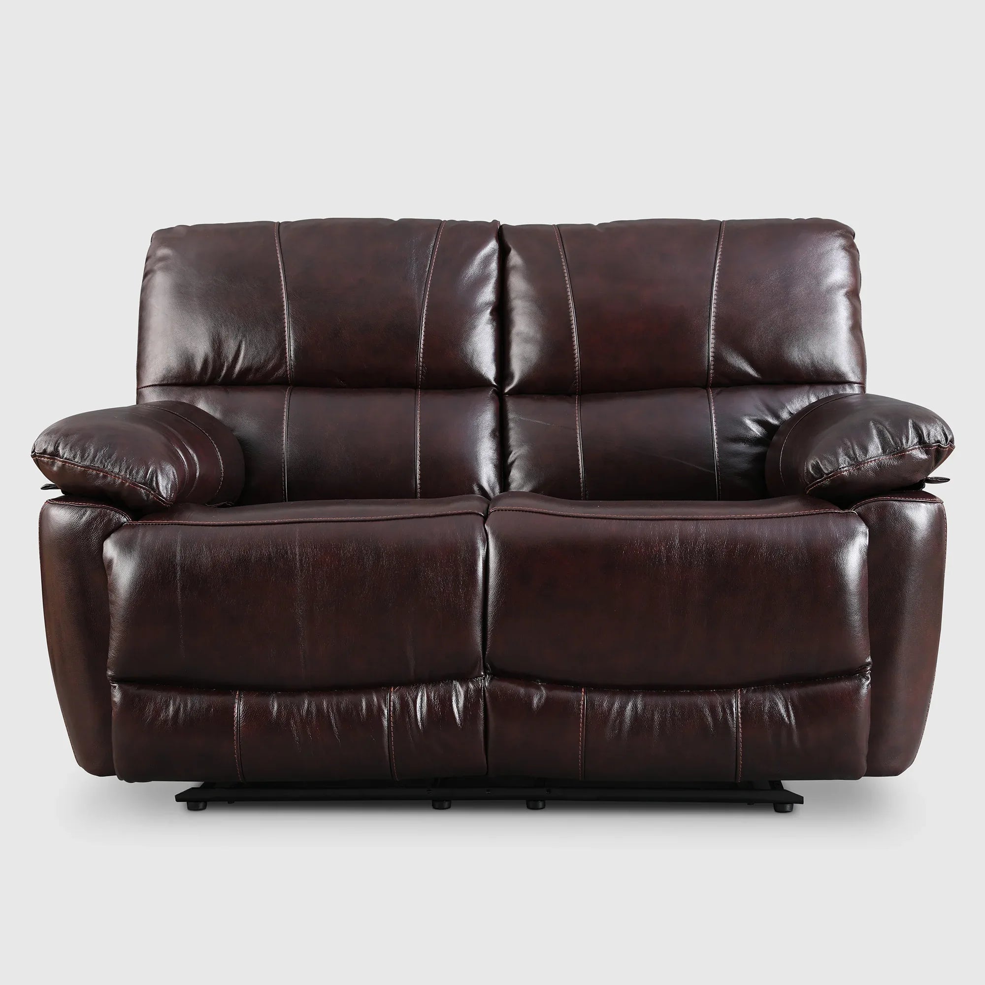 Charles Half Leather | 1 Seater Recliner | Brown