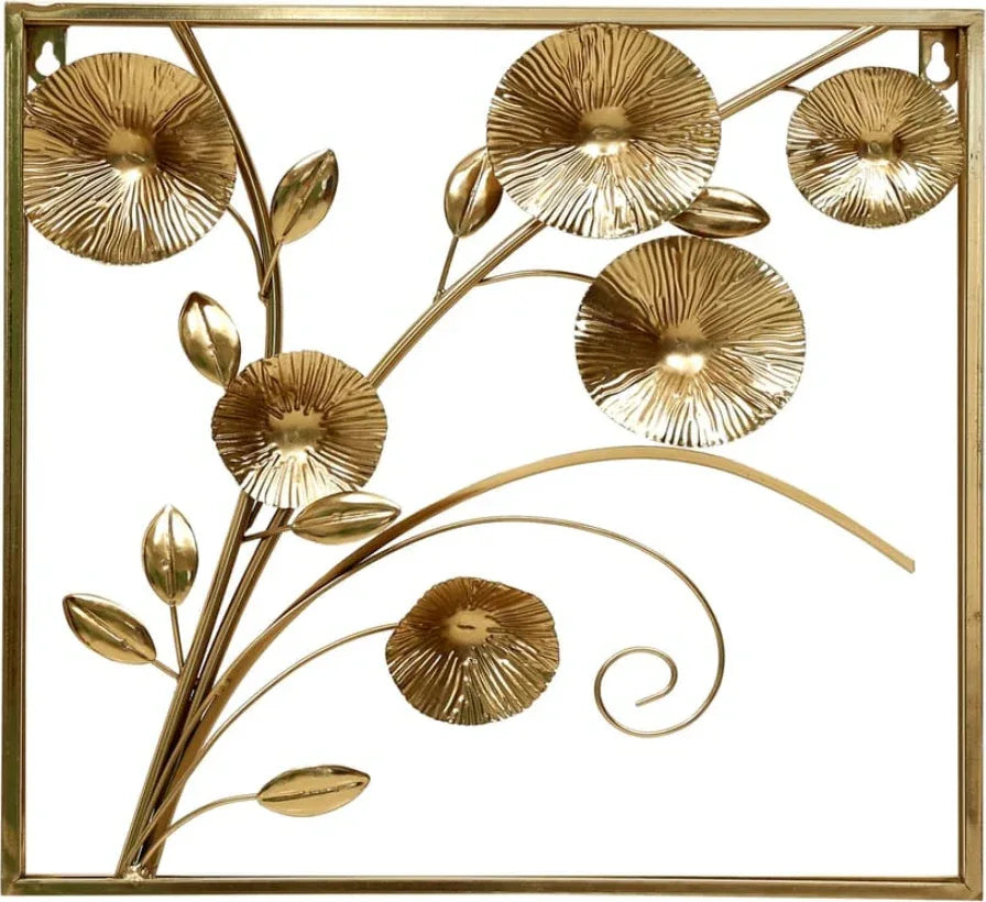 Wall Decor Metal Palak Leaf Panel by Vedas - HomeTown