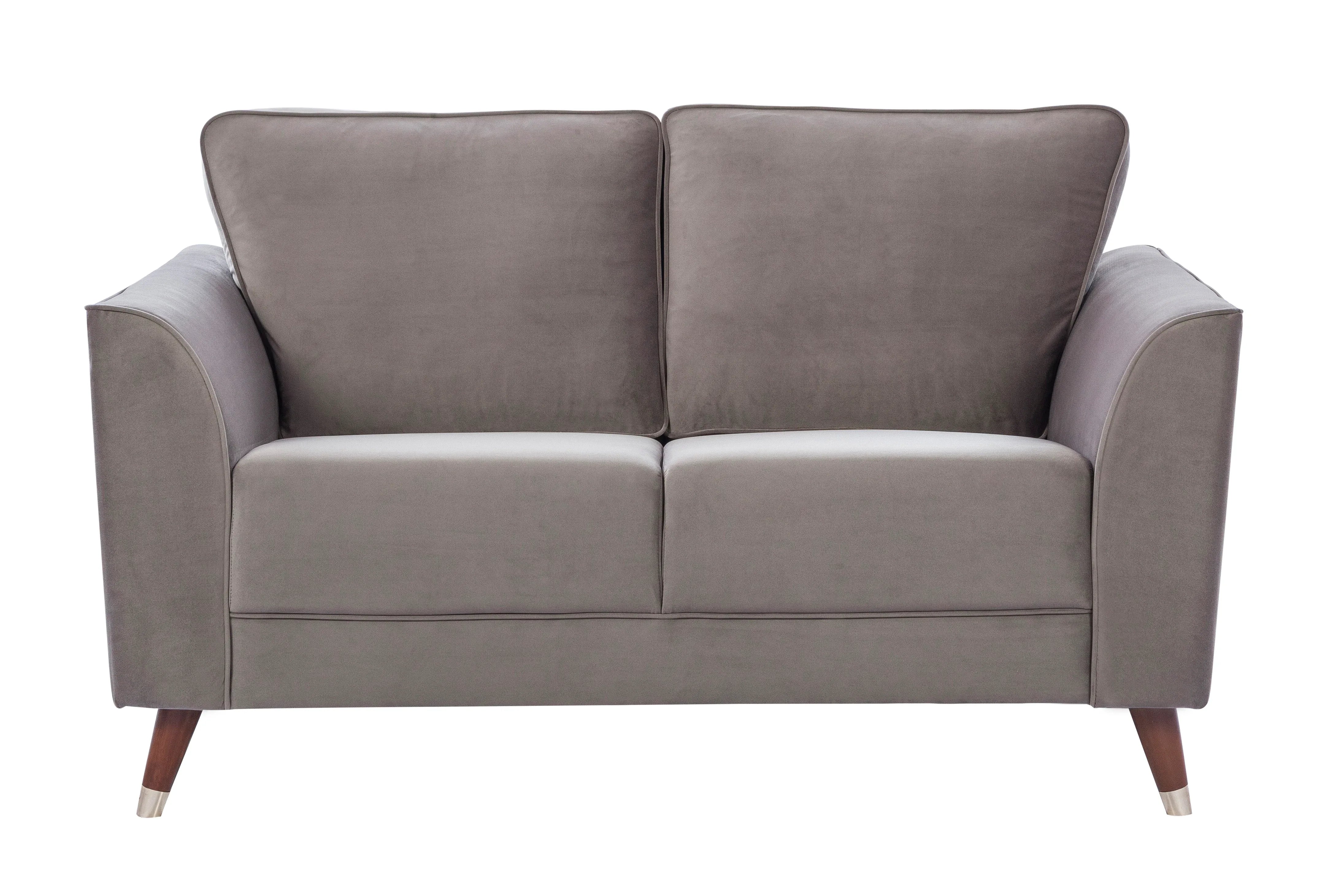 Magnific Velvet Two Seater Sofa - HomeTown