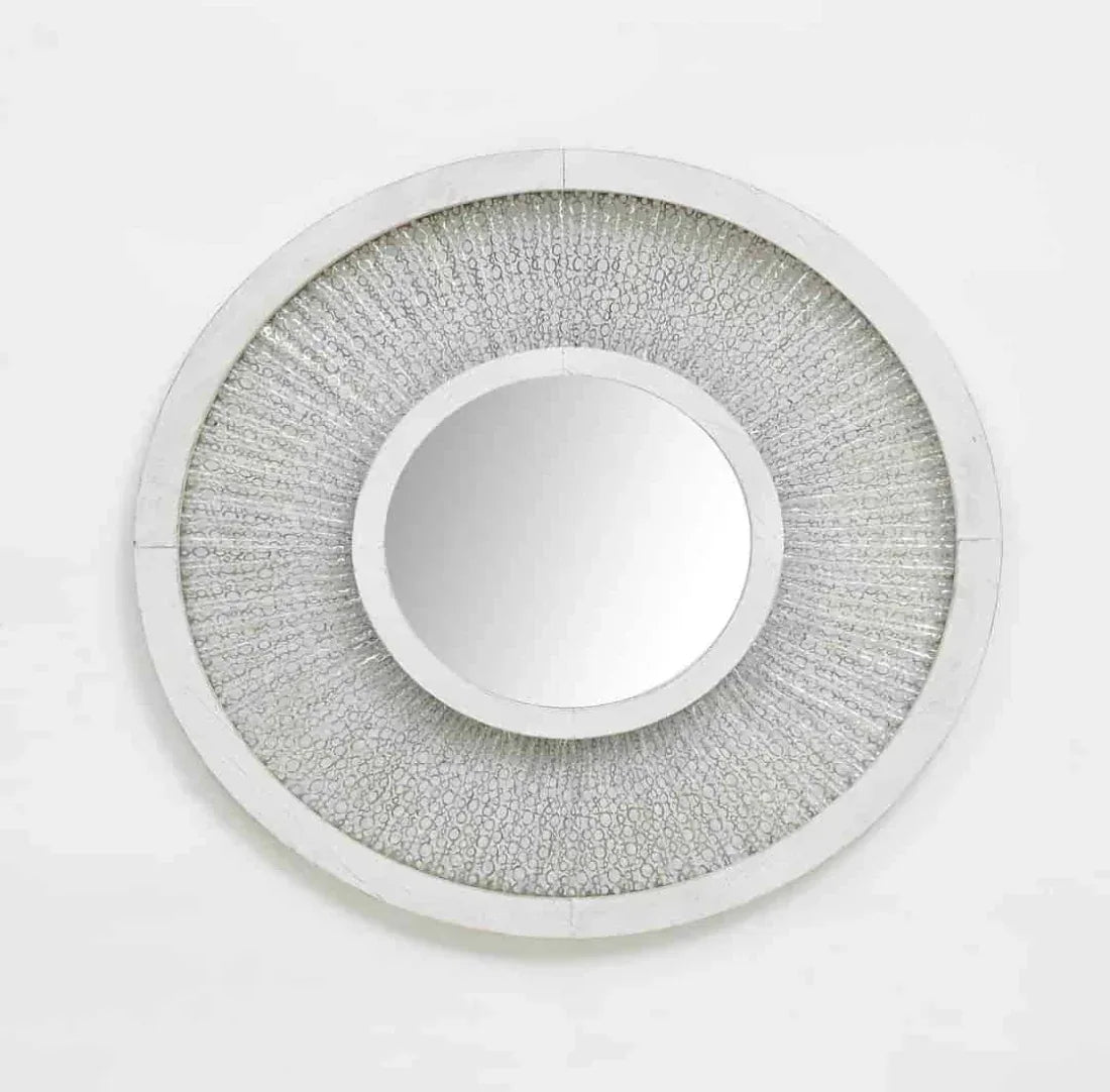 Wall Mirror Metal Zuri by Vedas - HomeTown