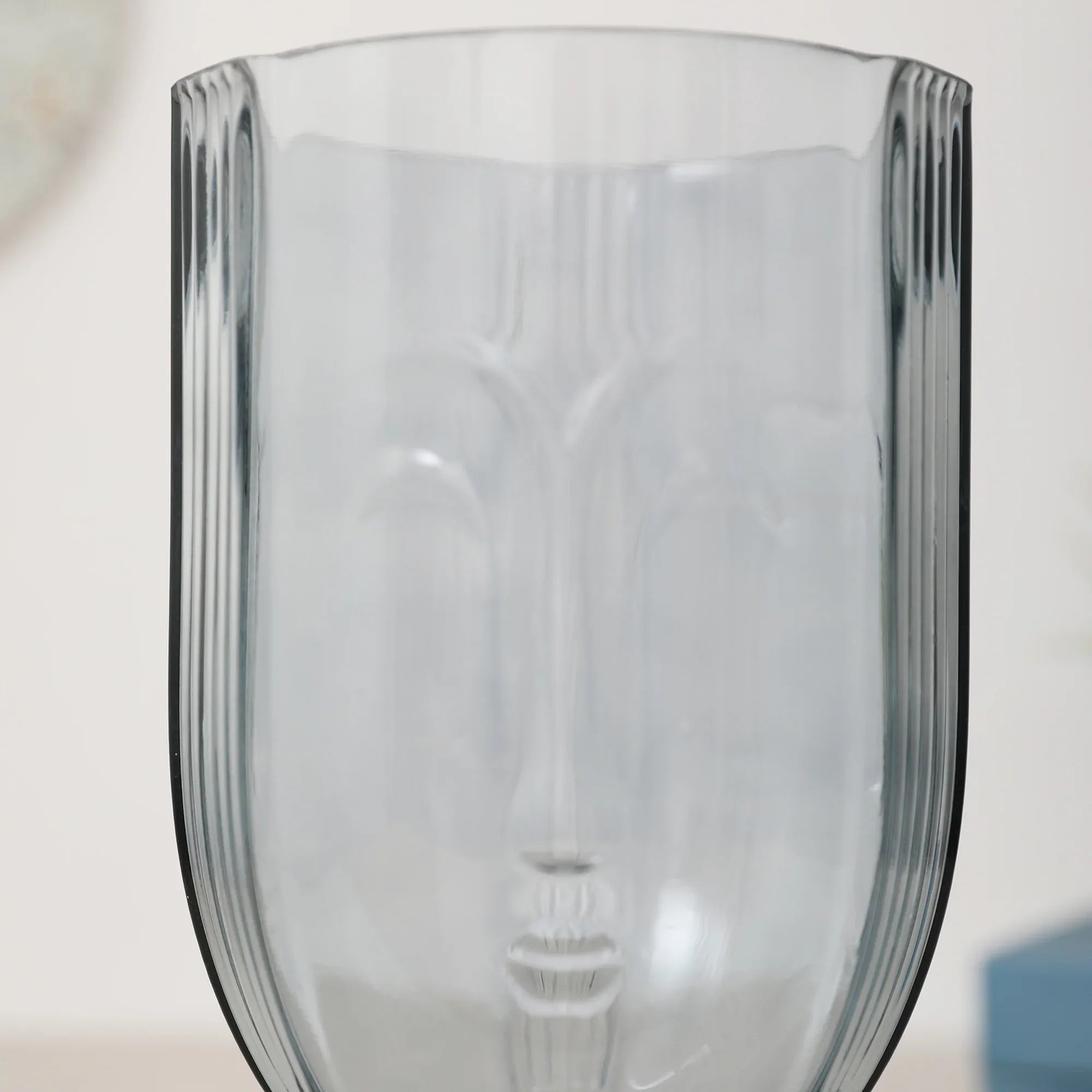 Julian Glass Vase 30Cm in Smoky Colour - HomeTown